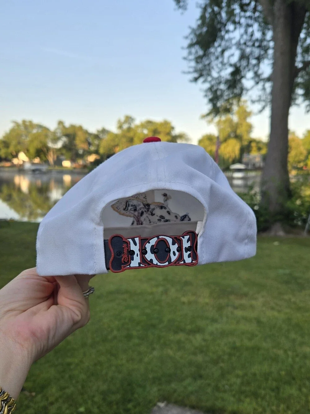 Vintage Disney 101 Dalmatians Lucky Snapback Hat | 90s ANNCO Youth Cap | Retro